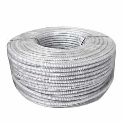 Dayanıklı PVC Kaplı Çelik Halat